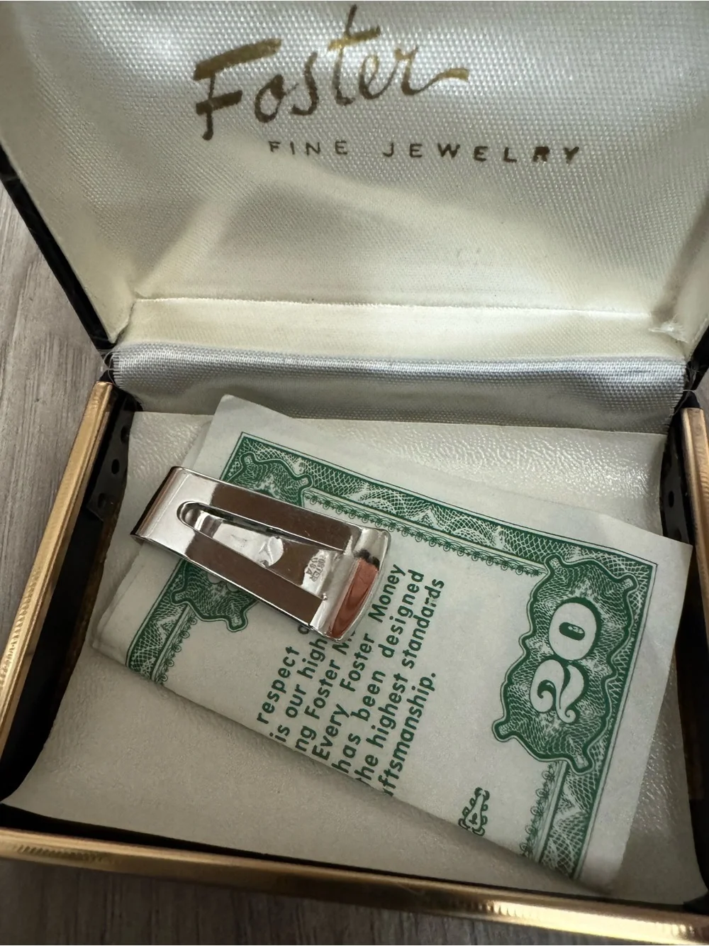 Vintage Foster Money Clip